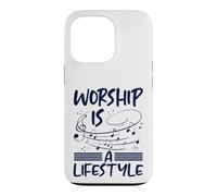 Christianisme : Le culte est Un Mode de Vie, Notes de Musique : Christian Coque pour iPhone 13 Pro