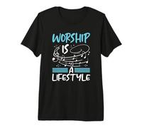Christianisme : Le culte est Un Mode de Vie, Notes de Musique : Christian T-Shirt Haut de Gamme