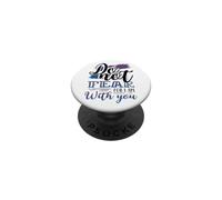 Christianisme, ne crains Rien, Car Je suis avec toi, chrétien PopSockets PopGrip Adhésif