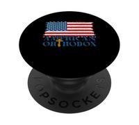 Christianisme orthodoxe américain orthodoxe Oriental PopSockets PopGrip Adhésif