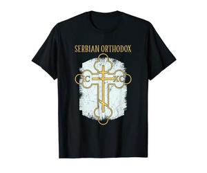 Christianisme Orthodoxe Serbie Serbe Yougoslave Belgrade T-Shirt