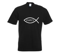 Christianisme Poisson T-Shirt Impression Haut Fun Design Imprimé
