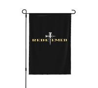 Christianisme Religieux Jésus-Christ Drapeau De Jardin Double Face Drapeau De Cour Décoratif Drapeaux De Jardin Pour Chambres Intérieure Plage 30X45cm