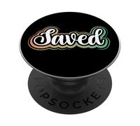 Christianisme sauvé par Jésus Christian PopSockets PopGrip Adhésif