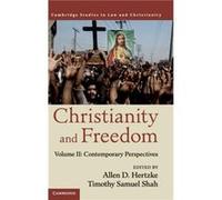 Christianity and Freedom Volume 2 Contemporary Perspectives - Cambridge University Press - Cambridge University Press - Livre en Anglais - Hardback Cambridge University PressCambridge University Press