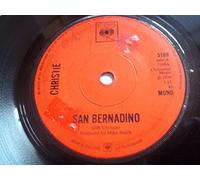 CHRISTIE - SAN BERNADINO 7" (45) UK CBS 1970 MONO PRESSING B/W HERE I AM (S5169)