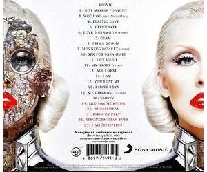 CHRISTINA AGUILERA "BIONIC" CD DELUXE EDITION NEUF