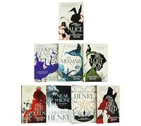 Christina Henry Chronicles of Alice Lot de 8 livres (Lost Boy, La sirène, la fille en rouge, l'arbre fantôme, près de l'os, Alice, Red Queen et Looking Glass)