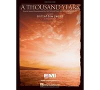 Christina Perri: A Thousand Years (PVG). Partitions pour Piano, Chant et Guitare