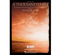 Christina Perri: A Thousand Years (PVG). Partitions pour Piano, Chant et Guitare