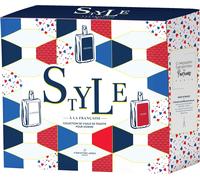 Christine Arbel Coffret Collection Eau De Toilette Style À La Française Original + Classique + Sport - Parfum Pour Homme - 3 X Vapo 30ml Fabriqué En France