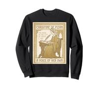 Christine de Pizan - Écrivain français médiéval France Histoire Sweatshirt