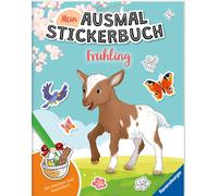 Christine Faust Ravensburger Mein Ausmalstickerbuch Frühling - Großes Bu (Poche)