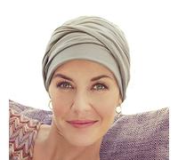 Christine Headwear Bandeau Mila Turban pour femme Gris clair Taille unique