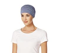 Christine Headwear Bonnet de yoga en bambou hypoallergénique Gris Taille unique