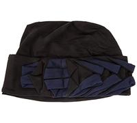 Christine Headwear Nava Turban Bandeau, Noir/Bleu, Taille Unique Femme