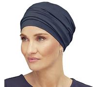 Christine Headwear Nomi Turban Bandeau, Bleu Nuit, Taille Unique Femme