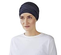 Christine Headwear Shakti Turban Bandeau, Bleu mélangé, Taille Unique Femmes