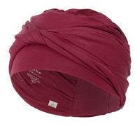 Christine Headwear Shakti Turban Bandeau, Rouge, Taille Unique Femmes