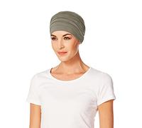 Christine Headwear Turban Yoga en Bambou, Gris, 6 3/4-7 1/2