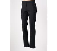 christine laure pantalons femme de couleur noir