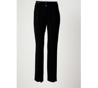 christine laure pantalons femme de couleur noir