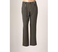 christine laure pantalons femme de couleur noir 42