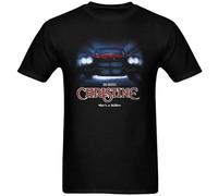 Christine Stephen King Men T-Shirt Black Unisex Tops Casual Tee M