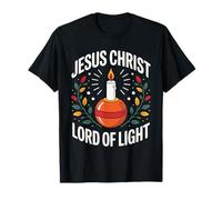 Christingle Noël chrétien Jésus Christ Seigneur de la lumière T-Shirt
