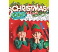 Christmas 10 in 1 Activity Book for Kids part 3: What a fun easy and relaxing way to enjoy 10 different kinds of activity all in 1 book, with friends, family, or just by yourself.