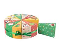 Christmas - 12 Piece Gift Boxes, boxes, Fillable Food Container Party Supplies | hristmas Goody Treat Booxes | for Adults Kids Jewelry Toys Wedding Holiday Chocolate