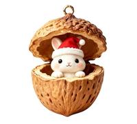Christmas 3D Ornament, Resin Winter Holiday Decoration