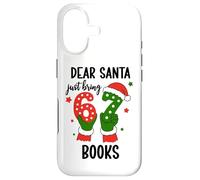 Christmas 6-7 Santa Says 67 Dear Santa Just Bring 6 7 Books Coque pour iPhone 17