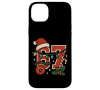 Christmas 67 Meme for Meme Lovers Funny Six Seven for Kids Coque pour iPhone 14 Plus