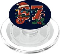 Christmas 67 Meme for Meme Lovers Funny Six Seven for Kids PopSockets PopGrip pour MagSafe