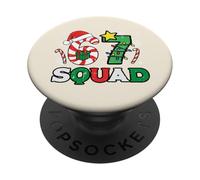 Christmas 67 Squad 6 7 Meme Christmas Famille Hommes Femmes Enfants Garçons PopSockets PopGrip Adhésif
