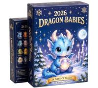 Christmas Advent Countdown | 2D Acrylic Cartoon Collectible Toys