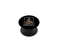 Christmas Alphabet Tree Teacher Christmas PopSockets PopGrip Adhésif