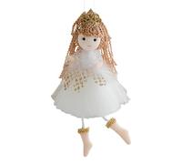 Christmas Angel Girl Cipant - élégant en forme de pour arbre, fenêtre, porte ou étagère, décoration d'ambiance raffinée | Accessoire de fête pour la maison, si