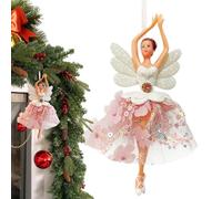 Christmas Angel Ornament Lanyard - Hangable Ballet Dancing Figure Christmas
