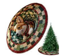 Christmas Area Rug, 3D Illusion Santa Claus Carpet, Holiday Themed Carpet, Christmas Rugs for Living Room Decor, Bedroom, Kitchen, Apartment, Offices, Parties Decorations, 39.37 inch