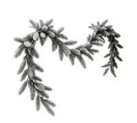 Christmas Artificial Cedar Garland 6ft Christmas Fireplace Mantel WinDecor