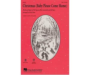 Christmas Baby Please Come Home - SATB - CHORAL SCORE
