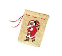 Christmas Bag Christmas Accessory Brown-Red-White Taille Unique