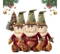 Christmas Bags Zipper Design, Zipper Design Christmas Treat Bags, Reusable Holiday Treat Bag with Drawstring and Seal, for Party and Festival Decor (Santa Claus*3)