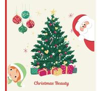 Christmas Beauty: Christmas thematic coloring book for kids age 3-10