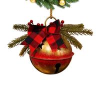 Christmas Bell Ornament, Christmas Tree Large Jingle Bell, Classic Hangable Pendant for Window Staircase Wall Living Room Bedroom Dining Room Party Garden Yard