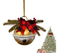 Christmas Bell Ornament | Classic Hangable Pendant | Christmas Tree Large Jingle Bell | Window Staircase Wall Living Room Bedroom Dining Room Party Garden Yard