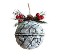 Christmas Bell Ornament, Colorful Metal Bells Pendant, Holiday Atmosphere Prop, Tree Decoration Accessory, Festive Hanging Decor for Windowsills Bedroom Living Room Outdoor Yard Family Gatherings