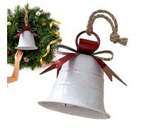 Christmas Bells - Pendants de vacances avec nœud - 20 x 16 x 18 cm - Décoration de Noël pour la maison, le dîner, l'école, le restaurant, le café, le shopping, le mariage, un anniversaire, la famille